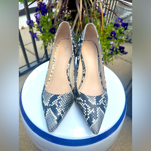 Marc Fisher Zala Block Pointed Toe Pumps- WS5 - Picture 1 of 6